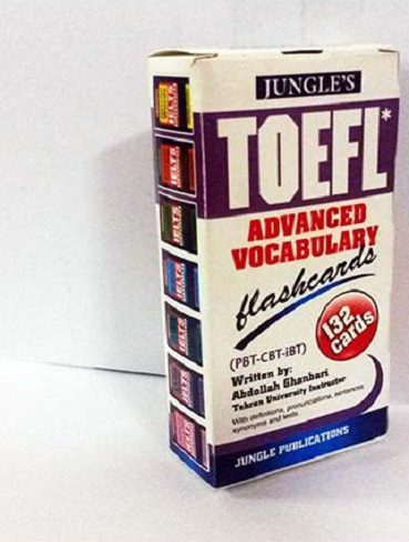 فلش کارت تافل Advanced Vocabulary TOEFL Flashcards (iBT, CBT, PBT)-Ghanbari
