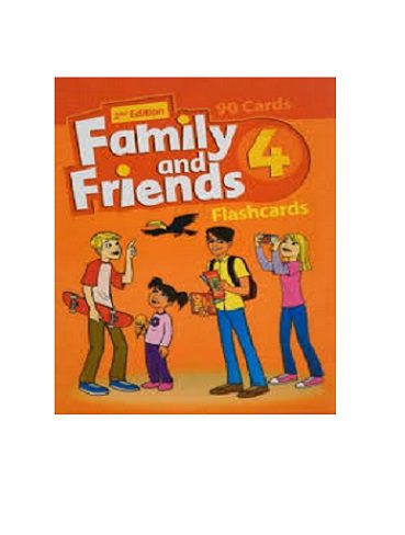 فلش کارت زبان Family and Friends 4 (2nd)Flashcards