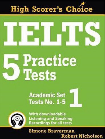 ‪ielts 5 practice tests academic set 1