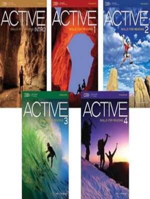 ACTIVE Skills for Reading Intro +1+2+3+4 +CD پک کامل کتاب اکتیو ریدینگ