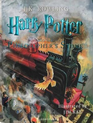 Harry Potter and the Philosophers Stone - Illustrated Edition Book 1 مصور