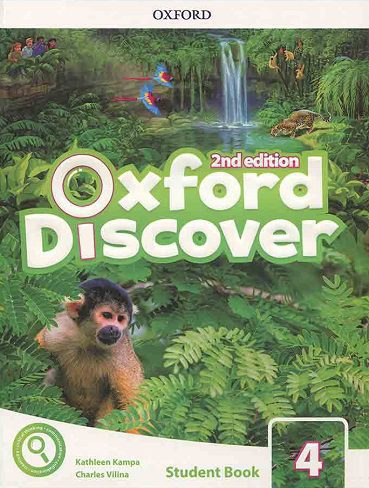 Oxford Discover 4 2nd - SB+WB+DVD کتاب آکسفورد دیسکاور 4 (کتاب دانش آموز+کتاب کار+CD)
