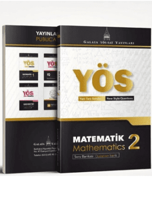 کتاب Galata YOS Matematik 2 Soru Bankası