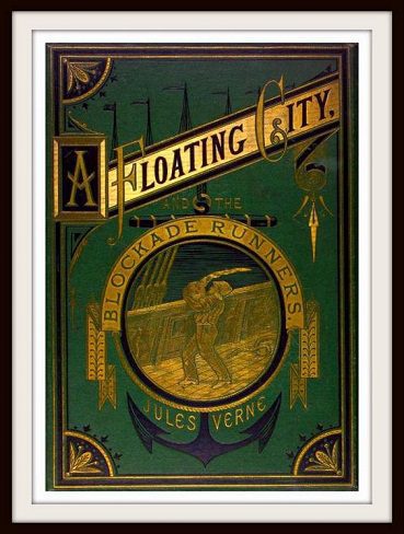 کتاب A Floating city By Jules Verne  شناور کردن شهر توسط ژولس ورن