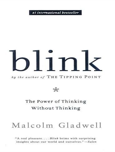 کتاب Blink - The Power of Thinking Without Thinking  قدرت تفکر بدون فکر کردن - بلینک