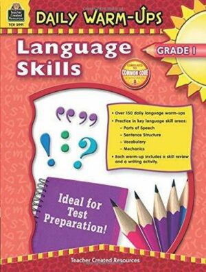 کتاب Daily Warm-Ups: Language Skills Grade 1