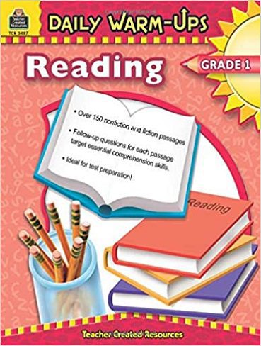 کتاب Daily Warm-Ups: Reading Grade 1