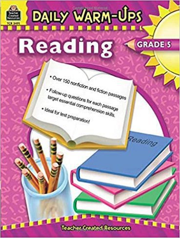 کتاب Daily Warm-Ups: Reading Grade 5
