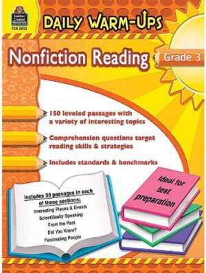 کتاب Daily warm-up Reading grade 3