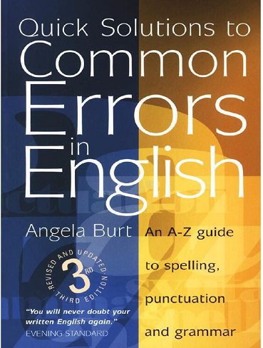 کتاب English common errors اشتباهات رایج انگلیسی