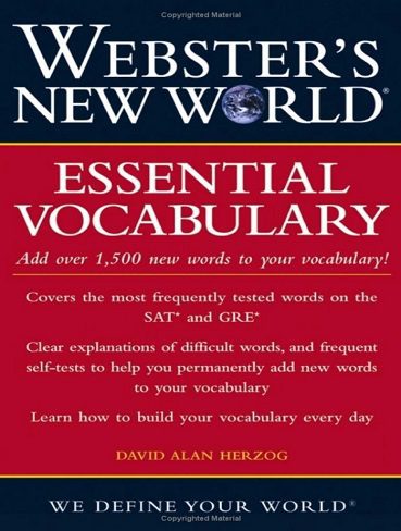کتاب Essential vocabulary