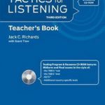 کتاب Expanding Tactics For Listening Teachers Book گسترش تاکتیکهای گوش دادن کتاب معلمان
