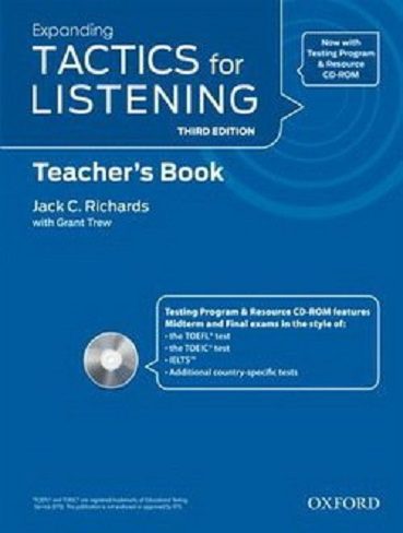 Expanding Tactics For Listening Teachers Book  کتاب معلم تکتیکس فور لیسنینگ