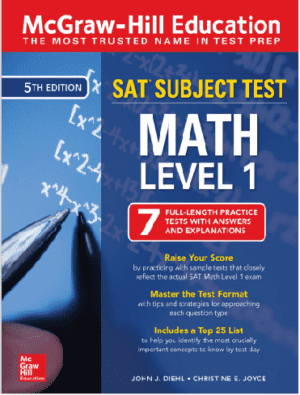کتاب McGraw-Hill Education SAT Subject Test Math Level 1 5th