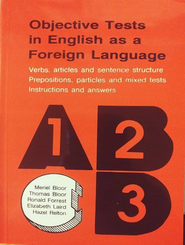 کتاب Objective Tests In English As a Foreign Language