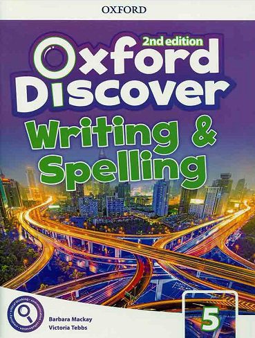 کتاب Oxford Discover 5 2nd - Writing and Spelling  کتاب سطح پنجم آکسفورد دیسکاور