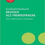 کتاب PONS GroBworterbuch Deutsch als Fremdsprache فرهنگ لغت PONS آلمانی به عنوان یک زبان خارجی