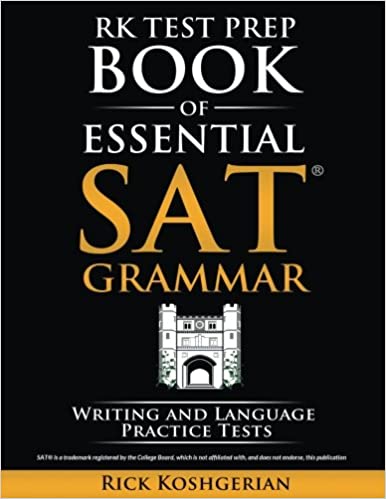 کتاب RK Test Prep Book of Essential SAT کتاب مقدماتی آزمون ضروری SAT