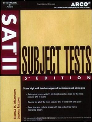 SAT II Subject Tests 5th ed Arco Academic Test Preparation Series