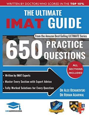 کتاب The Ultimate IMAT Guide 650 Practice Questions راهنمای نهایی IMAT 650 سوال تمرین