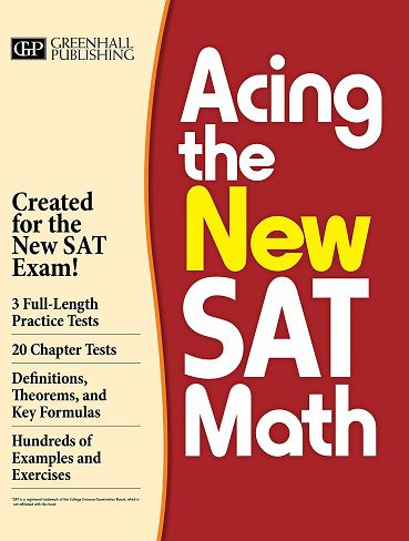 کتاب acing the new sat math