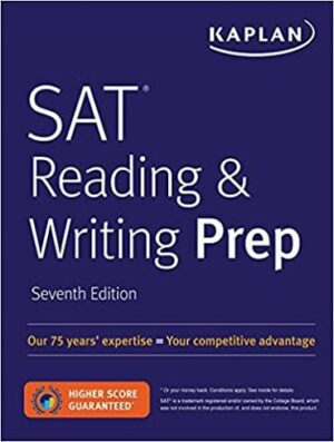 SAT Reading and Writing Prep seventh edition