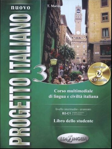 Nuovo Progetto Italiano 3 +CD  کتاب ایتالیایی نوو پروجتو سه ( رنگی)