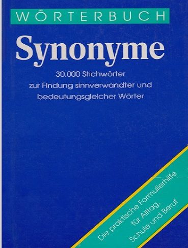 W0rterbuch synonyme فرهنگ نامه مترادف المانی