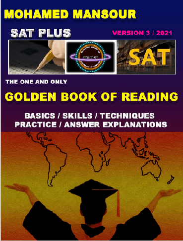 کتاب SAT plus golden book of reading 2021 رنگی