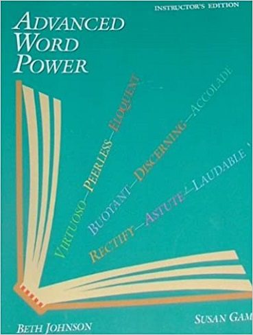 کتاب Advanced Word Power