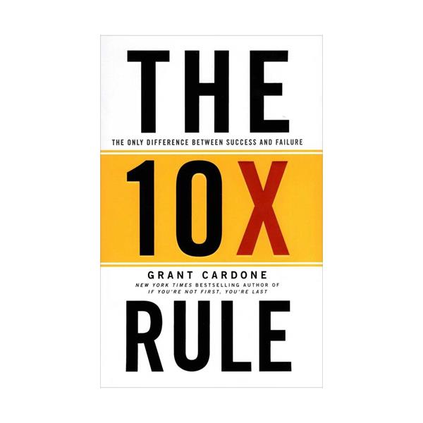 کتاب The 10X Rule قانون ده برابر