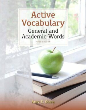 کتاب active vocabulary general and academic words
