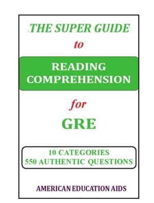 کتاب the super guide reading comprehension for GRE راهنمای فوق العاده خواندن مطلب برای gre