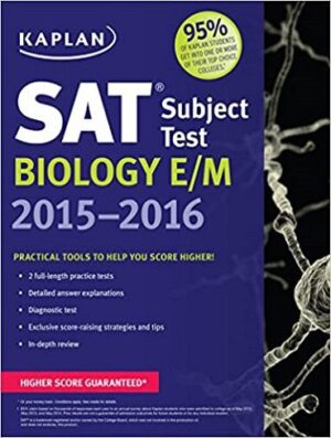 Kaplan SAT Subject Test Biology EM 2015-2016