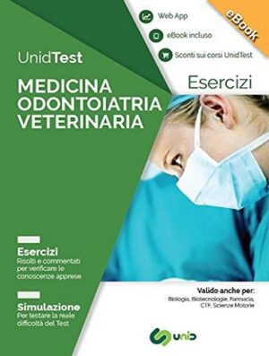 UnidTest  Medicina odontoiatria veterinaria. Esercizi. Simulazione  سیاه و سفید