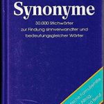 کتاب WORTERBUCH DER SYNONYME