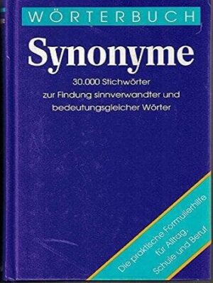 کتاب WORTERBUCH DER SYNONYME