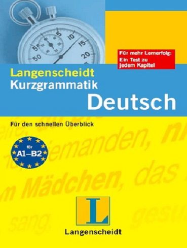 کتاب دستور زبان آلمانی Langenscheidt Kurzgrammatik Deutsch