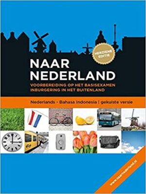 Naar Nederland کتاب هلندی(رنگی) (سیاه و سفید)