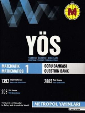 کتاب Metropol YOS Matematik 1 Konu Ozetli Soru Bankası