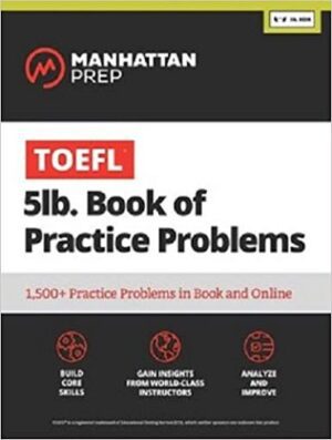 کتاب Manhattan Prep TOEFL 5lb