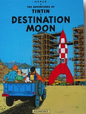 کتاب Destination Moon مقصد کره ی ماه (تن تن 16)