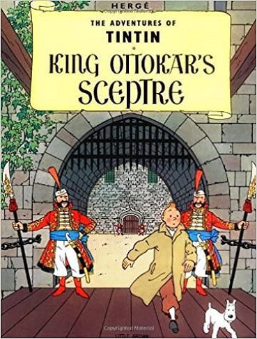 کتاب King Ottokar's Sceptre  عصای پادشاه اتوکار (تن تن 8)