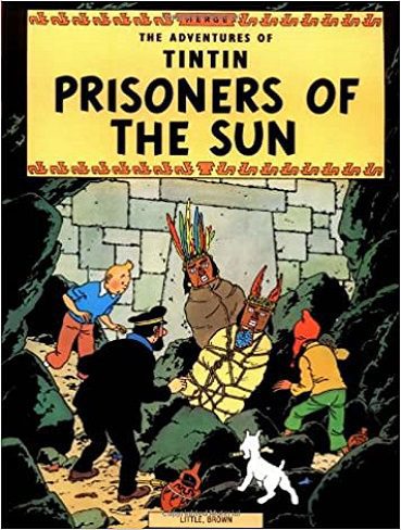 کتاب Prisoners of the Sun زندانیان معبد خورشید (تن تن 14)