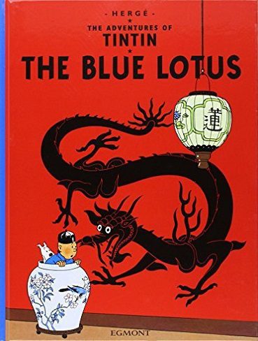 کتاب The Blue Lotus  نیلوفر آبی (تن تن 5)