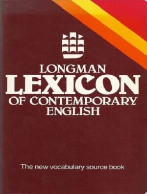 کتاب longman lexicon of contemporary english