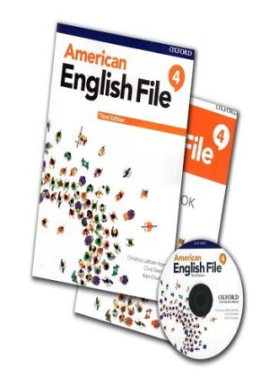 کتاب American English File 4 3ed (کتاب دانش آموزـ کتاب تمرین ـ سی دی)