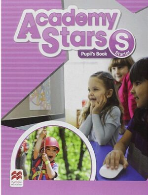Academy Stars Starter Pupils Book+WB+CD کتاب آکادمی استارز استارتر (گلاسه)