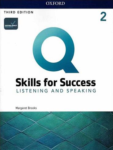 Q Skills for Success 2 3rd Listening and Speaking +DVD کیو اسکیلز 2 (وزیری)