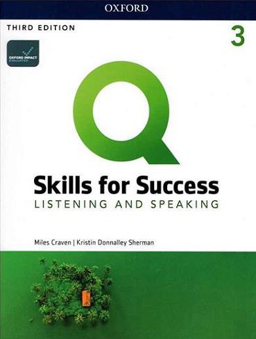 Q Skills for Success 3 3rd Listening and Speaking +DVD کتاب کیو اسکیلز 3(وزیری)